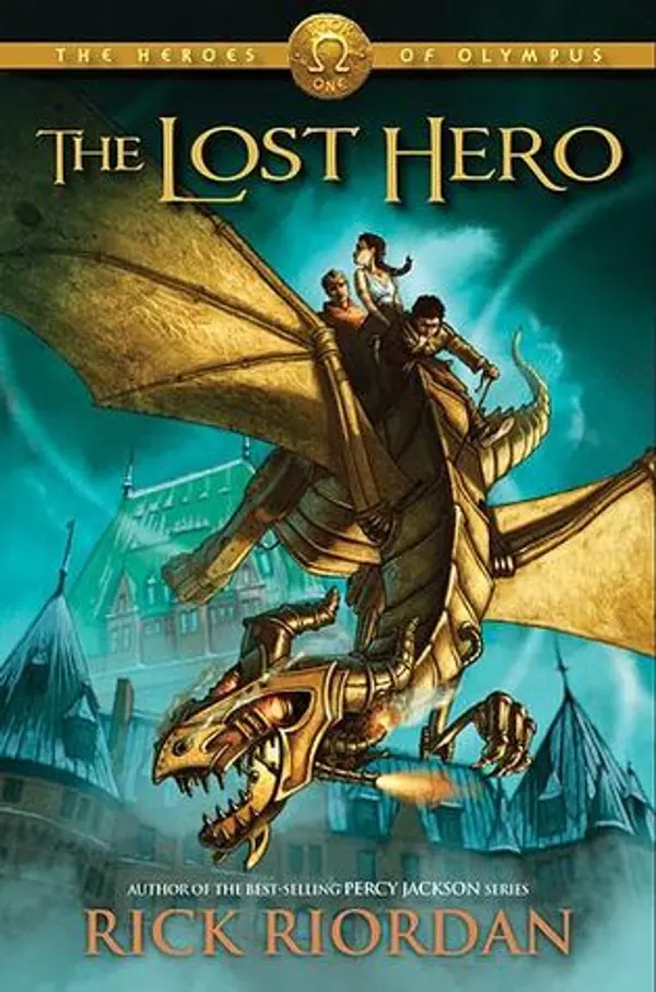 The Lost Hero by Rick Riordan cover