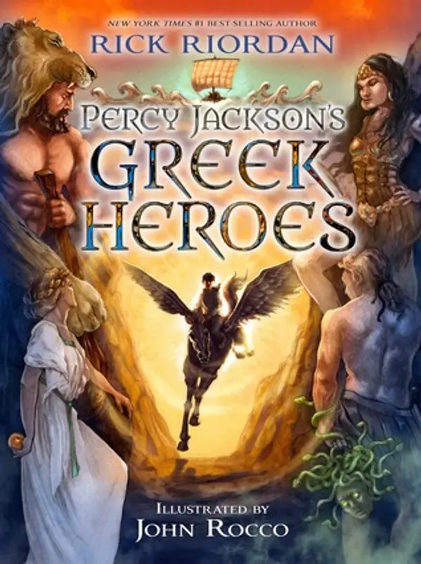 Percy Jackson's Greek Heroes by Rick Riordan cover