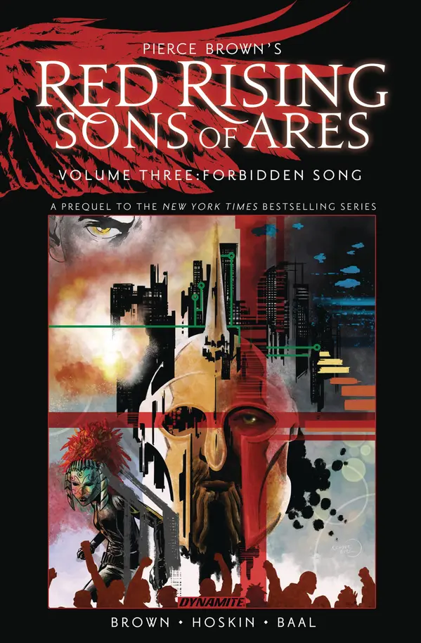 Red Rising: Sons of Ares Vol. 3: Forbidden Song by Tanis O'connor cover