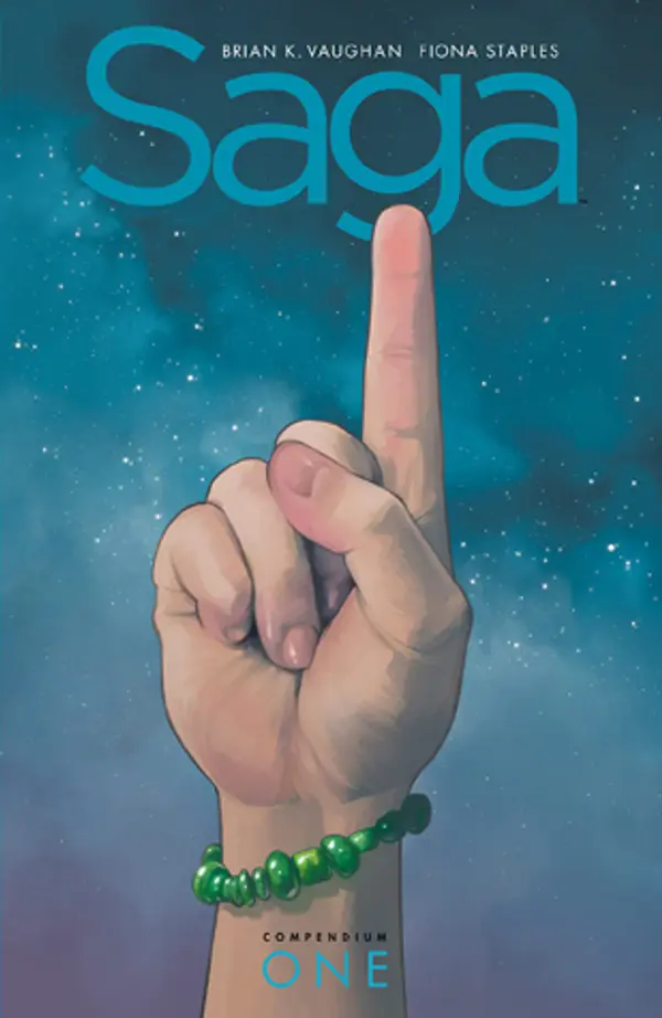 Saga, Compendium One by Brian K. Vaughan cover
