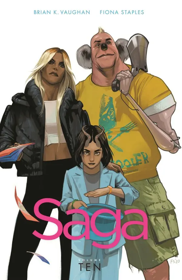 Saga, Volume 10 by Brian K. Vaughan cover