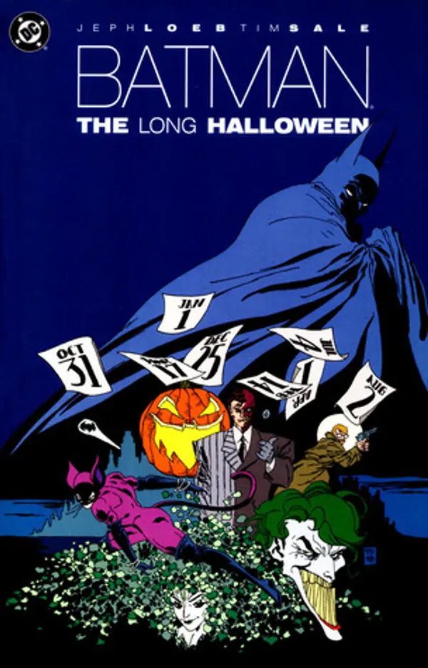 Batman: The Long Halloween by Jeph Loeb cover