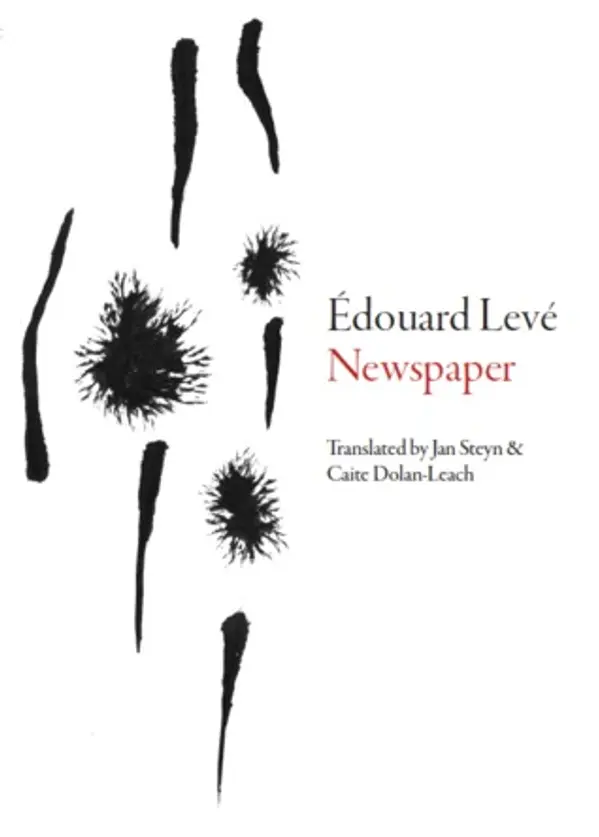 Newspaper (French Literature) by Édouard Levé cover