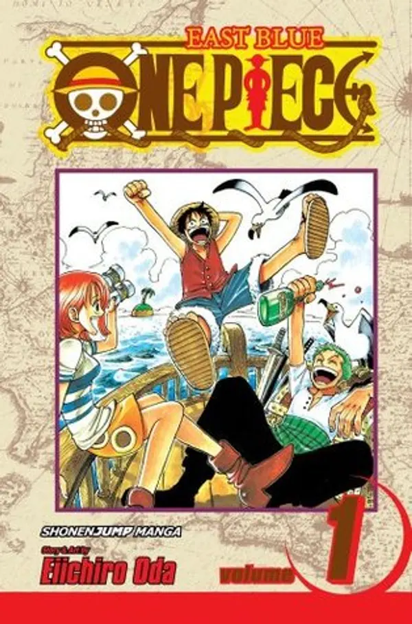 One Piece, Volume 1: Romance Dawn (One Piece, #1) by Eiichiro Oda cover