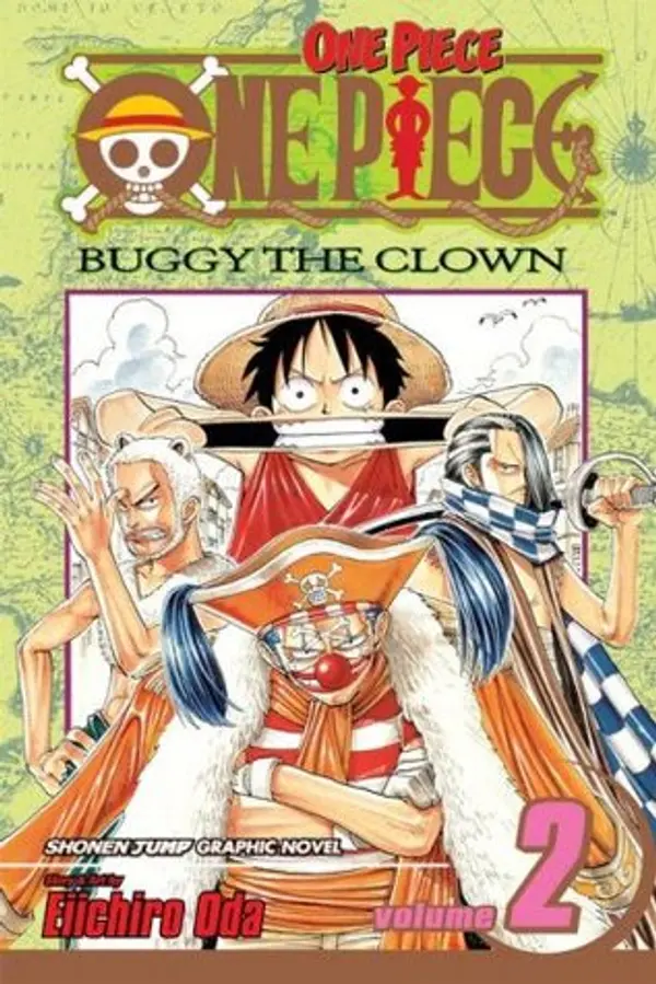 One Piece, Volume 2: Buggy the Clown by Eiichiro Oda cover