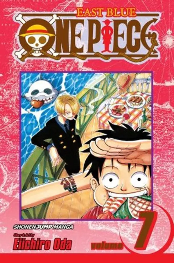 One Piece, Volume 7: The Crap-Geezer by Eiichiro Oda cover