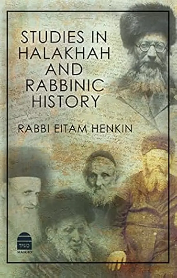 Studies in halakhah and rabbinic history by Eitam Henkin cover
