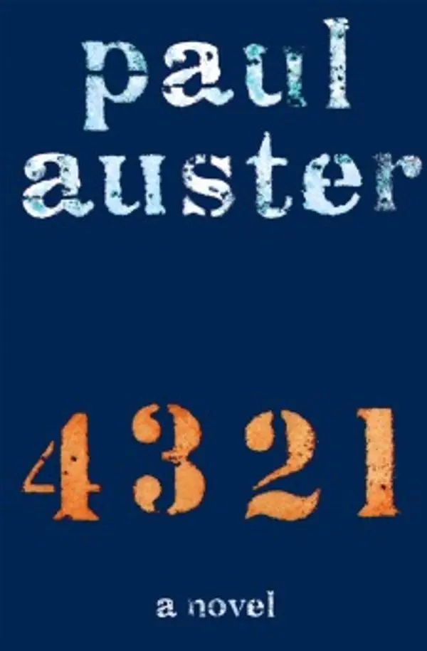 4 3 2 1 by Paul Auster cover