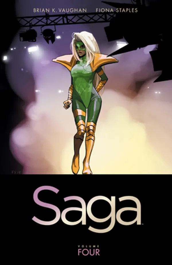 Saga, Volume 4 by Brian K. Vaughan cover
