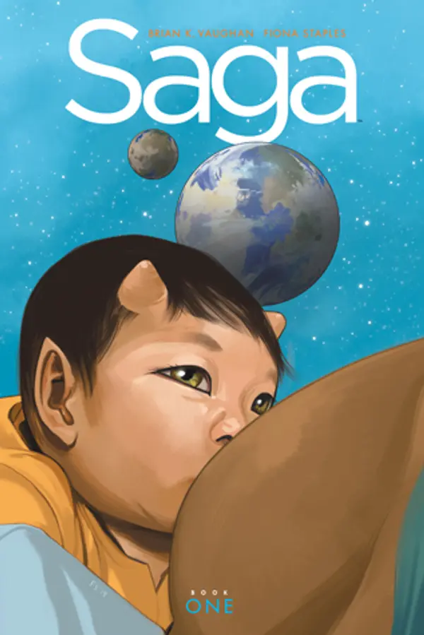 Saga, Book One by Brian K. Vaughan cover