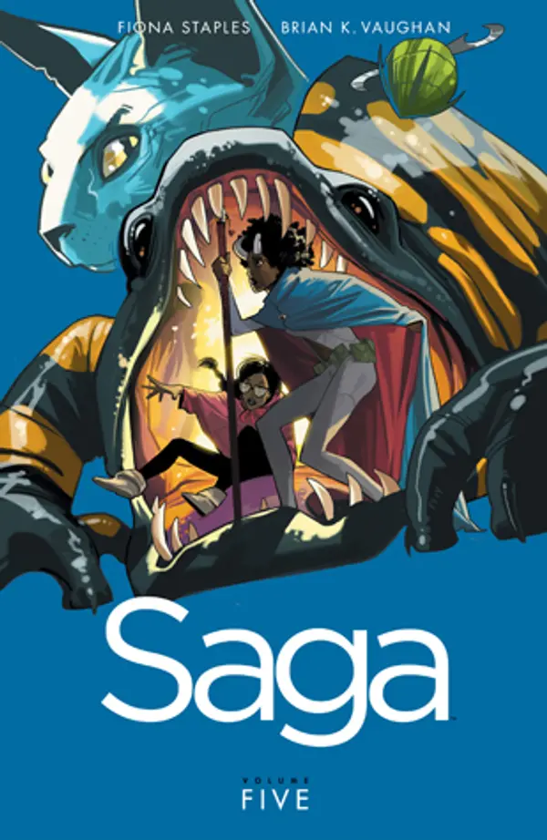 Saga, Volume 5 by Brian K. Vaughan cover