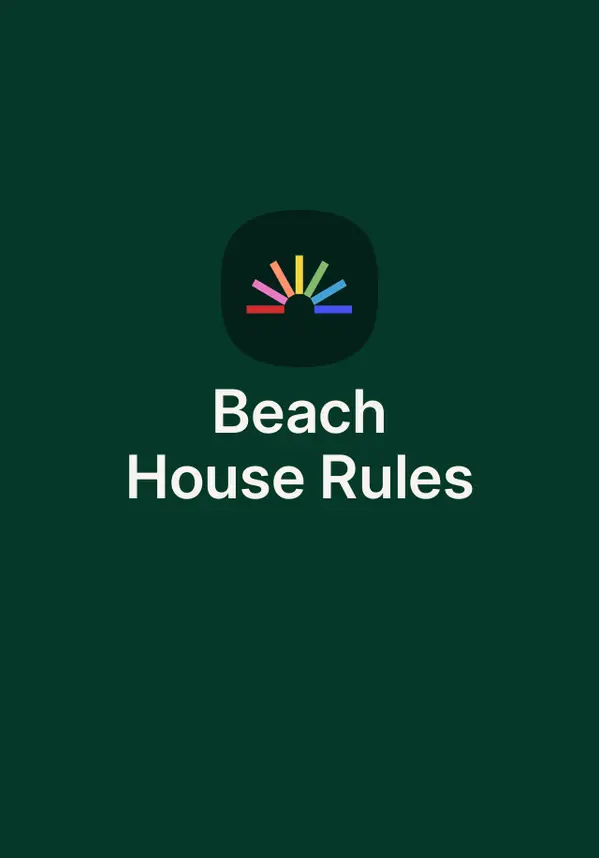 Beach House Rules by Kristy Woodson Harvey cover