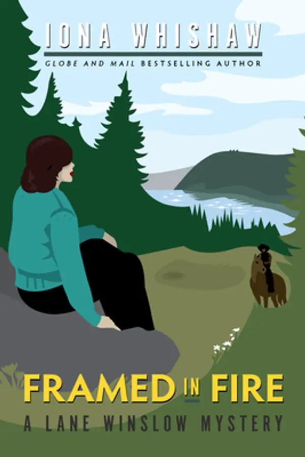 Framed in Fire (Lane Winslow #9) by Iona Whishaw cover