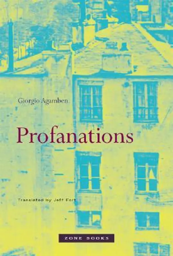 Profanations by Giorgio Agamben cover