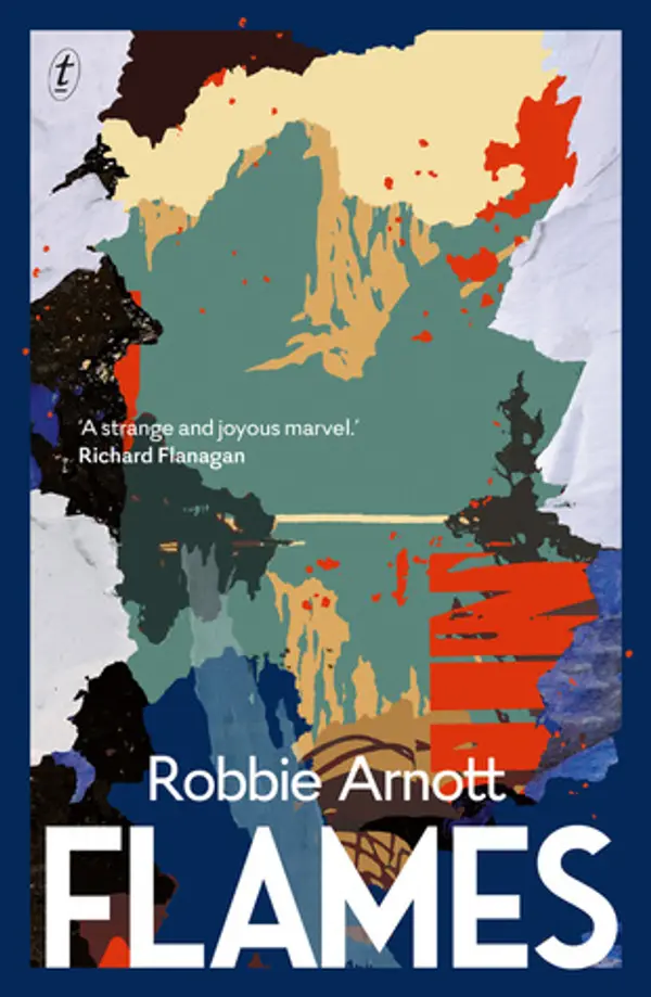 Flames by Robbie Arnott cover