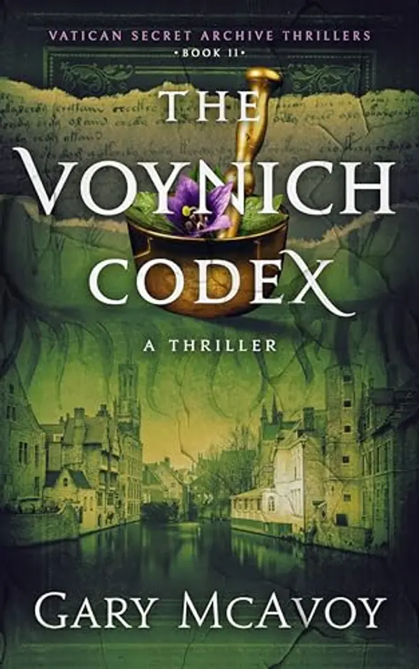 The Voynich Codex (Vatican Secret Archive Thrillers Book 11) by Gary McAvoy cover