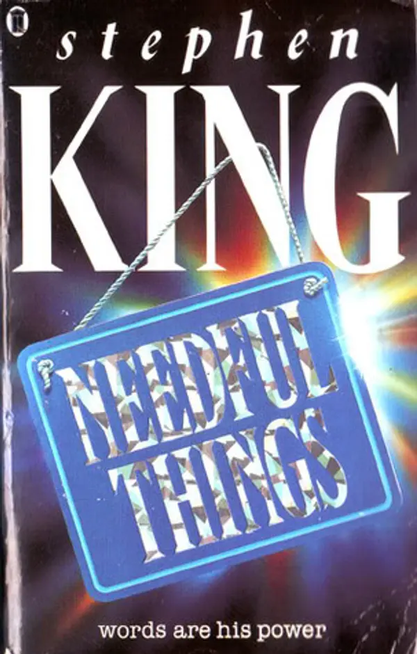 Needful Things by Stephen King cover