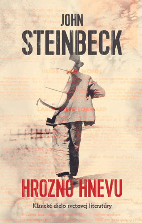 Hrozno hnevu by John Steinbeck cover