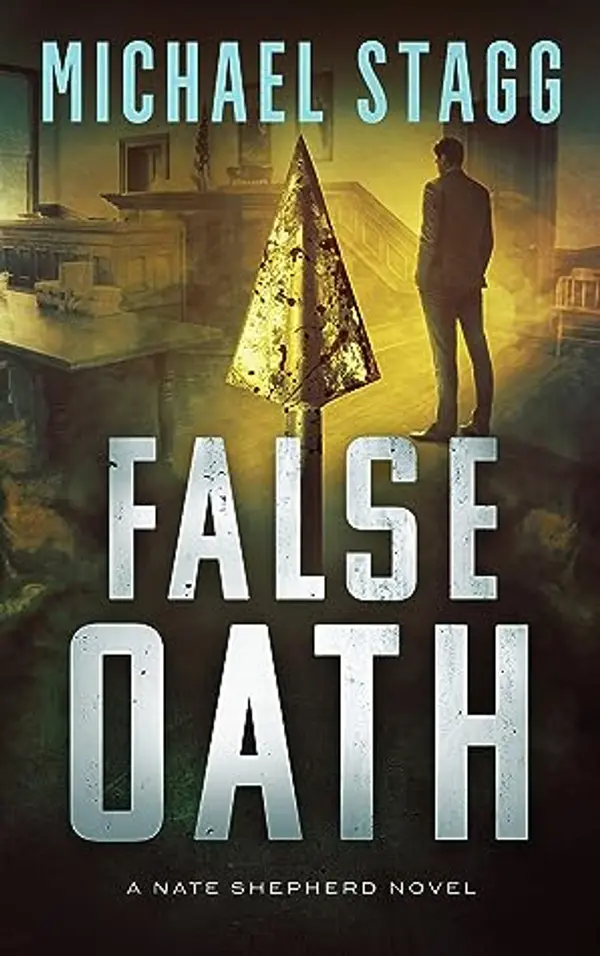 False Oath (Nate Shepherd, #4) by Michael  Stagg cover