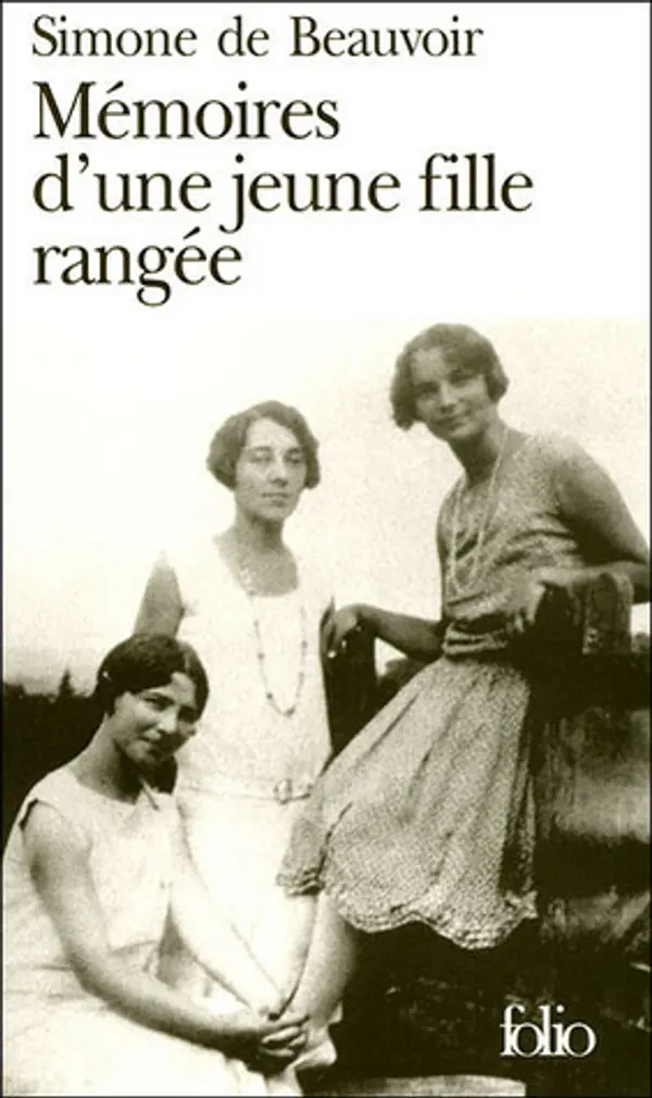 Mémoires d'une jeune fille rangée by Simone de Beauvoir cover