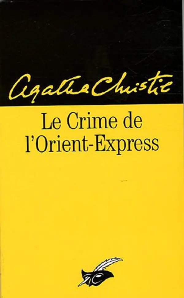 Le Crime de l'Orient-Express by Agatha Christie cover