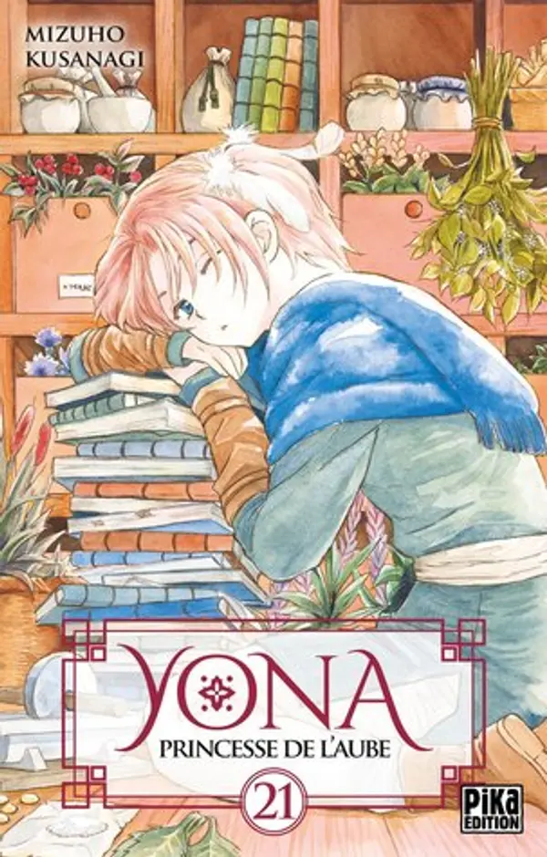 Yona, Princesse de l'Aube T21 by Mizuho Kusanagi cover