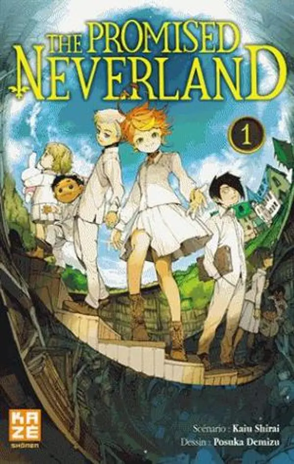 The Promised Neverland, tome 1 (The Promised Neverland, #1) by Kaiu Shirai cover