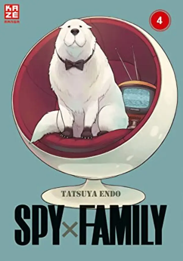 Spy×Family 4 by Tatsuya Endo cover