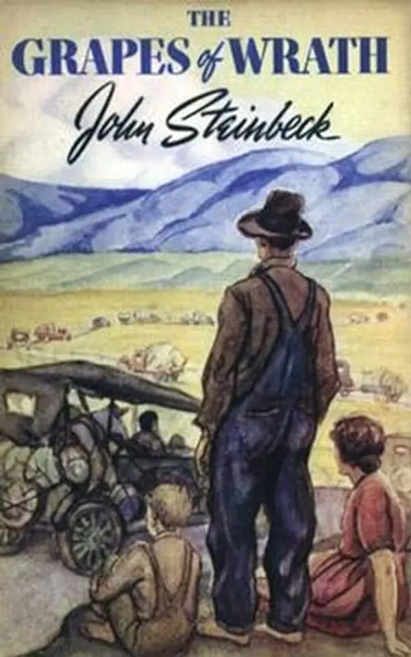 The Grapes of Warth by John Steinbeck cover
