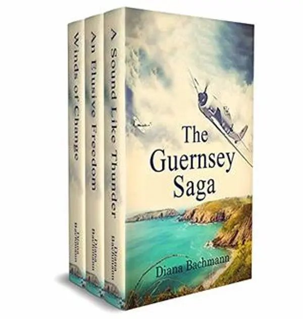 The Guernsey Saga: The moving story of one English family under Nazi occupation by Diana Bachmann cover