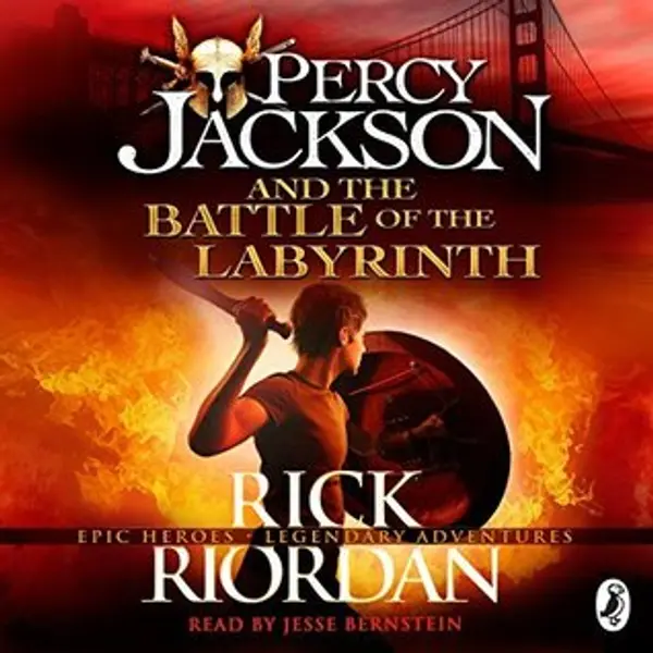 Percy Jackson and the Battle of the Labyrinth by Rick Riordan cover
