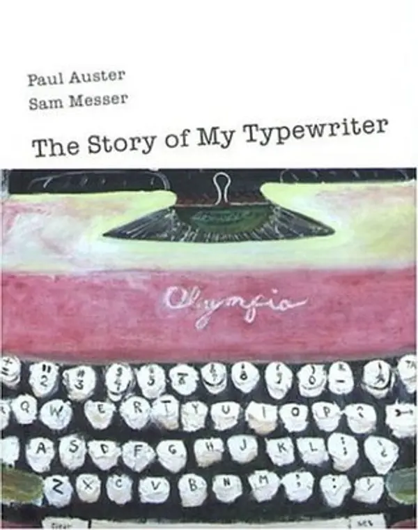 La historia de mi máquina de escribir by Paul Auster cover