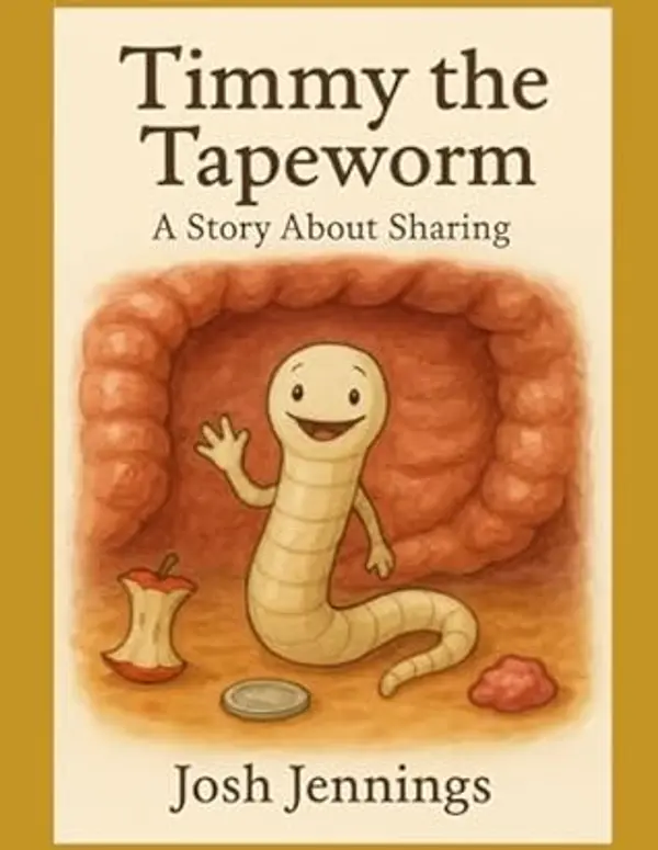 Timmy the Tapeworm: A Story About Sharing by Josh Jennings cover