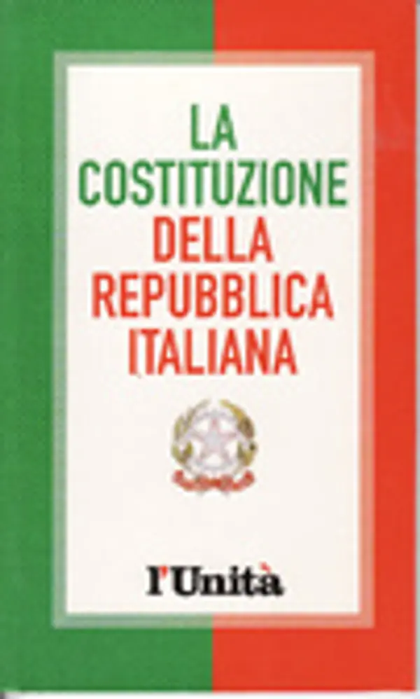 Costituzione della Repubblica Italiana by Assemblea costituente del 1946-1947 cover