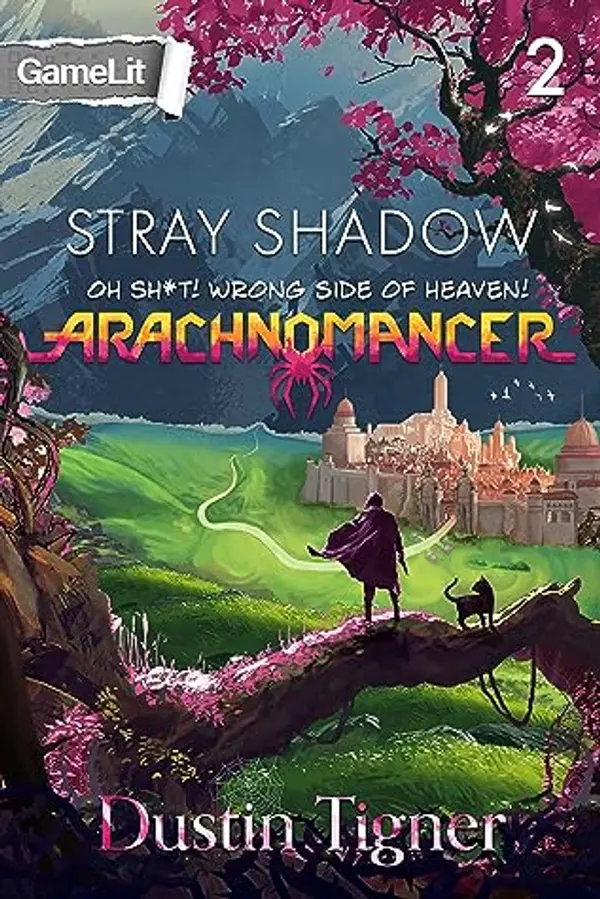 Stray Shadow: Oh Sh*t! Wrong Side of Heaven! (Arachnomancer Book 2) by Dustin Tigner cover