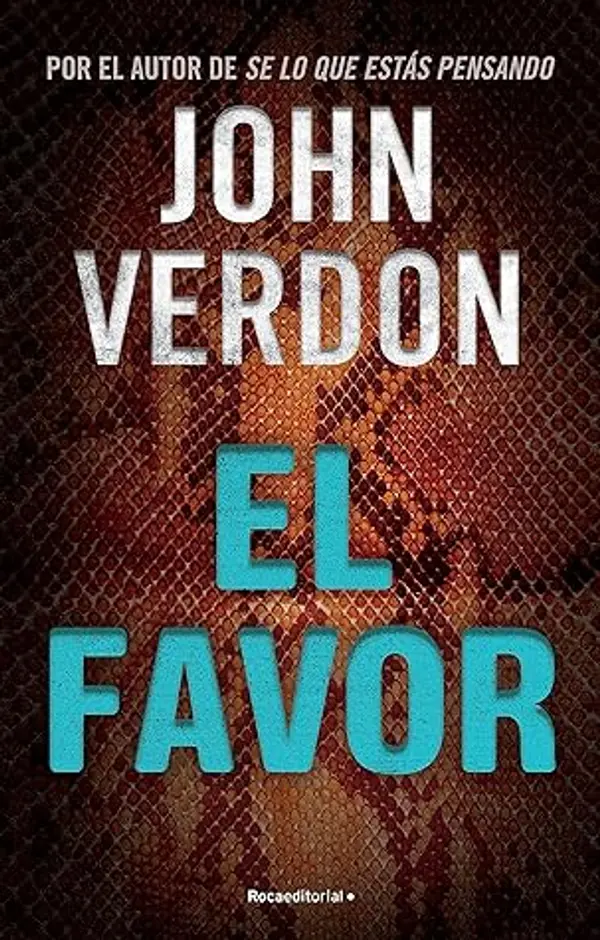 El favor (Dave Gurney, #8) by John Verdon cover
