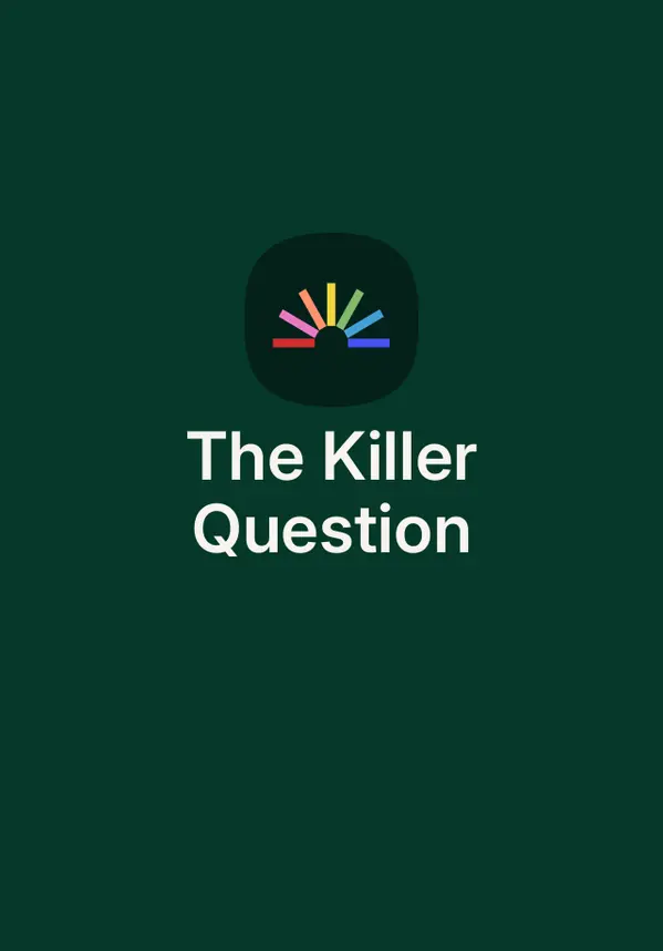 The Killer Question by Janice Hallett cover