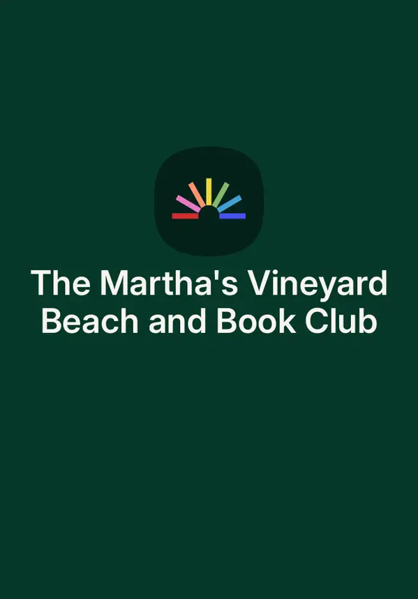 The Martha's Vineyard Beach and Book Club by Martha Hall Kelly cover