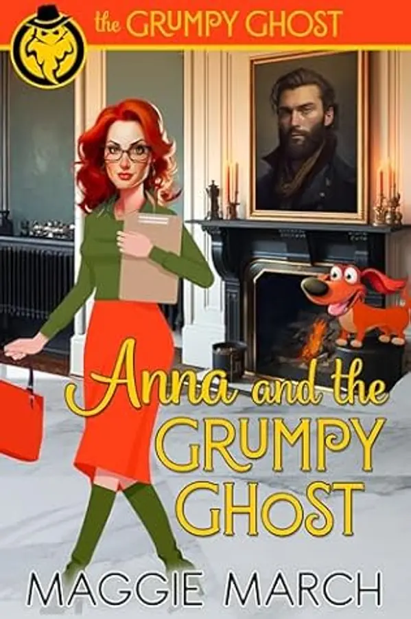 Anna and the Grumpy Ghost by Maggie March cover