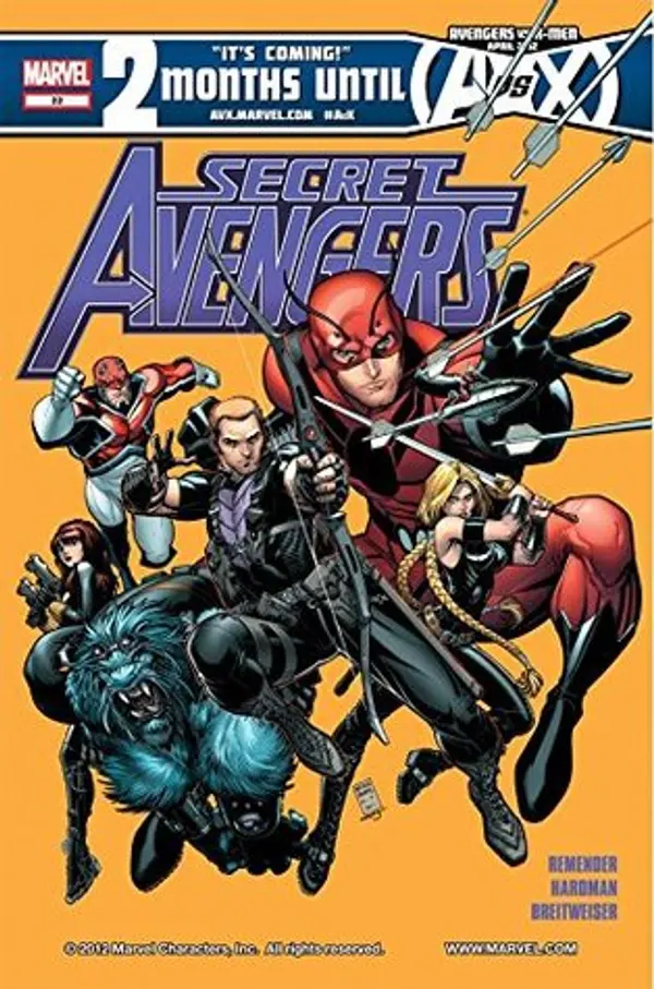 Secret Avengers (2010-2012) #22 by Rick Remender cover