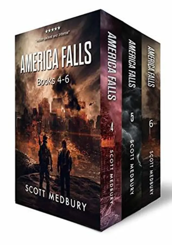 The America Falls Series: Books 4-6 by Scott Medbury cover