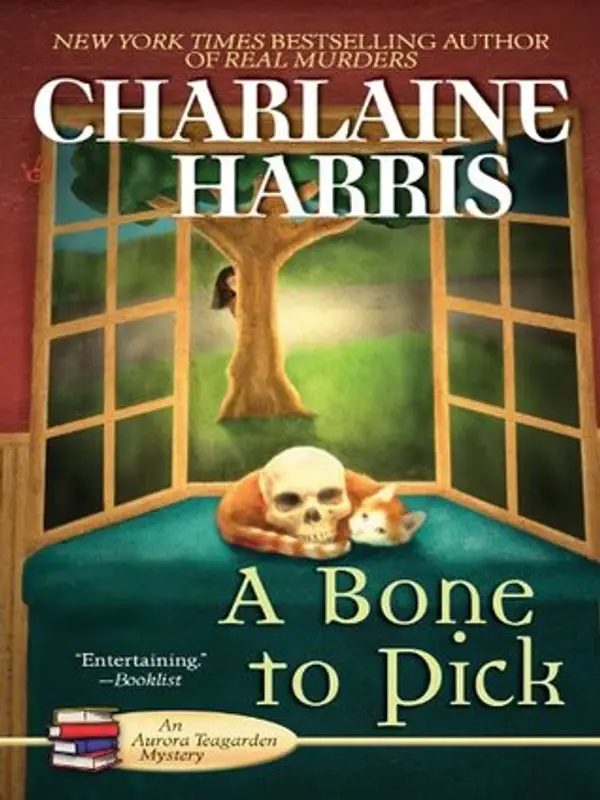 A Bone to Pick (Aurora Teagarden Mystery, #2) by Charlaine Harris cover