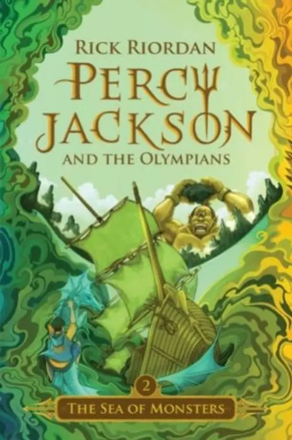 Percy Jackson #2: The Sea Of Monsters by Rick Riordan cover