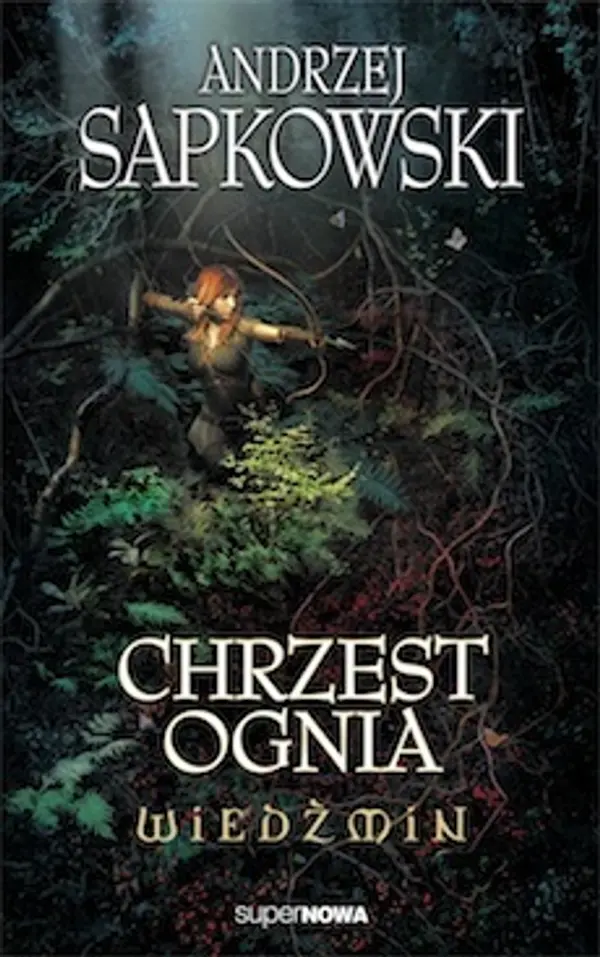 Chrzest ognia (Saga o Wiedźminie, #3) by Andrzej Sapkowski cover