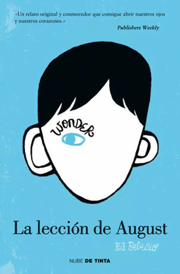 La lección de August by R.J. Palacio cover