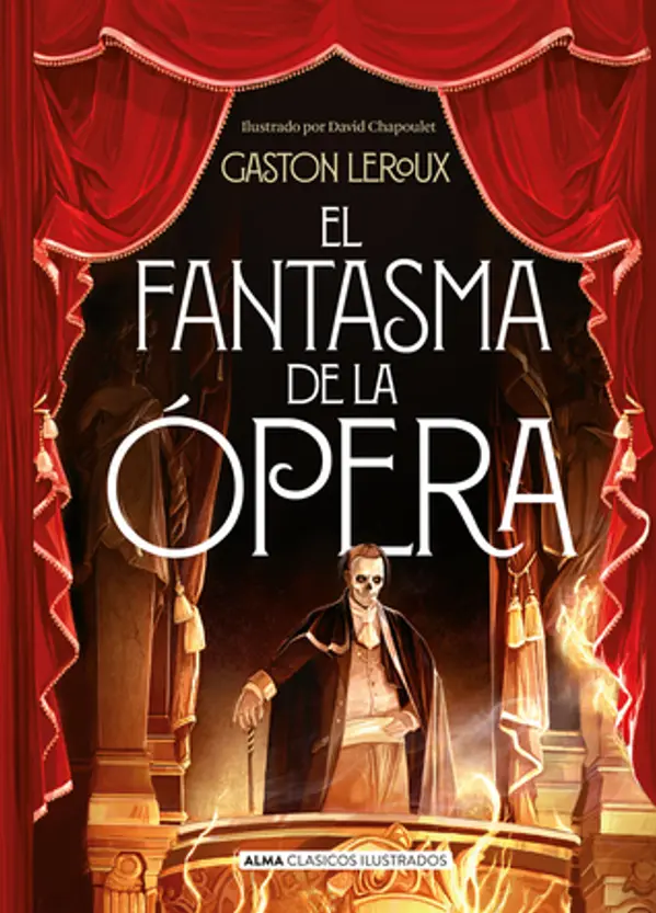 El fantasma de la ópera by Gaston Leroux cover