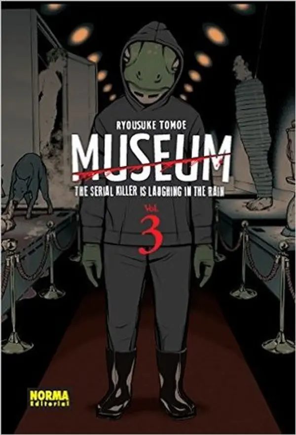 Museum: the serial killer is laughing in the rain, vol. 3 by Ryosuke Tomoe cover