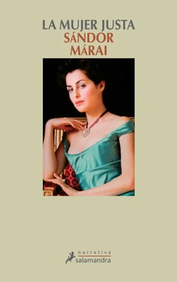 La mujer justa by Sándor Márai cover