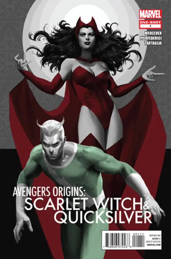 Avengers Origins: Scarlet Witch & Quicksilver #1 by Sean McKeever cover