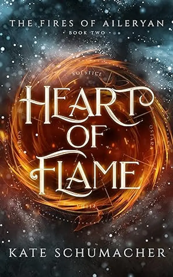 Heart of Flame: The Fires of Aileryan by Kate Schumacher cover